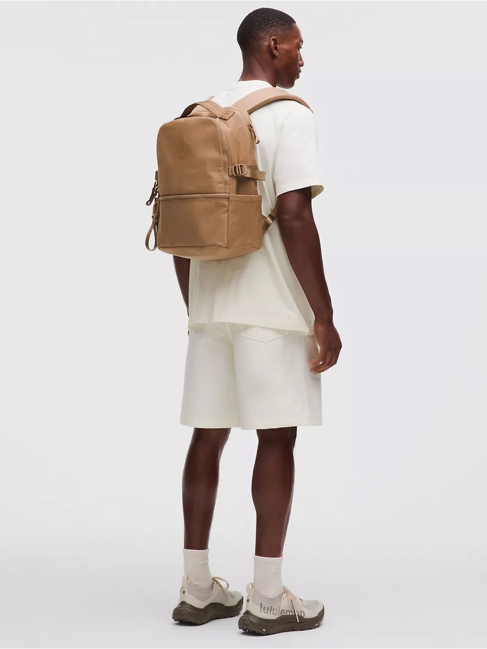 Lululemon New Crew Backpack 22L Updated- Sand/Wacky Khaki